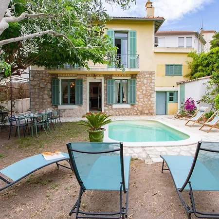 C8 - Lovely House 4 Bdr - Pool, Ac, Garage & Wifi * Cannes