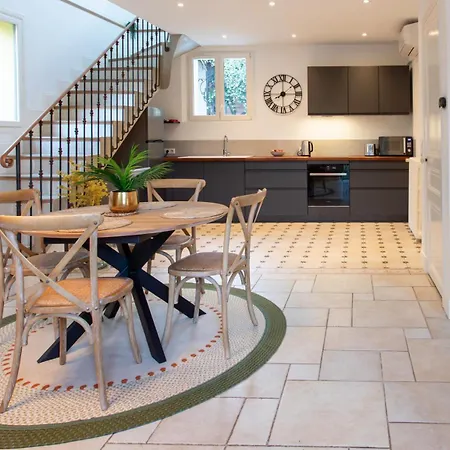 C8 - Staywiz Us -lovely House 4 Bdr - Pool, Ac, Garage & Wifi Канны