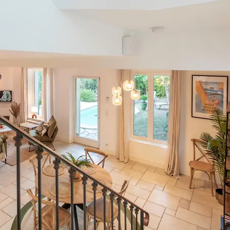 Вилла C8 - Staywiz Us -lovely House 4 Bdr - Pool, Ac, Garage & Wifi Канны
