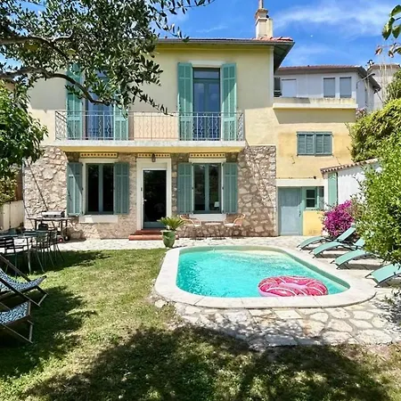 C8 - Staywiz Us -lovely House 4 Bdr - Pool, Ac, Garage & Wifi Канны