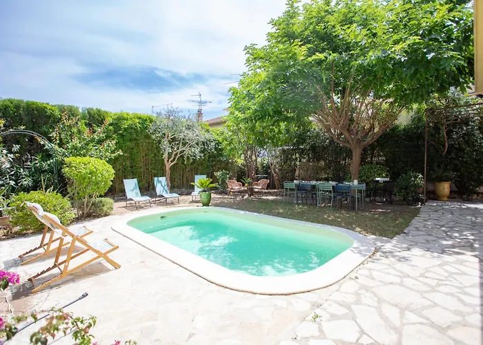 C8 - Lovely House 4 Bdr - Pool, Ac, Garage & Wifi Villa Cannes