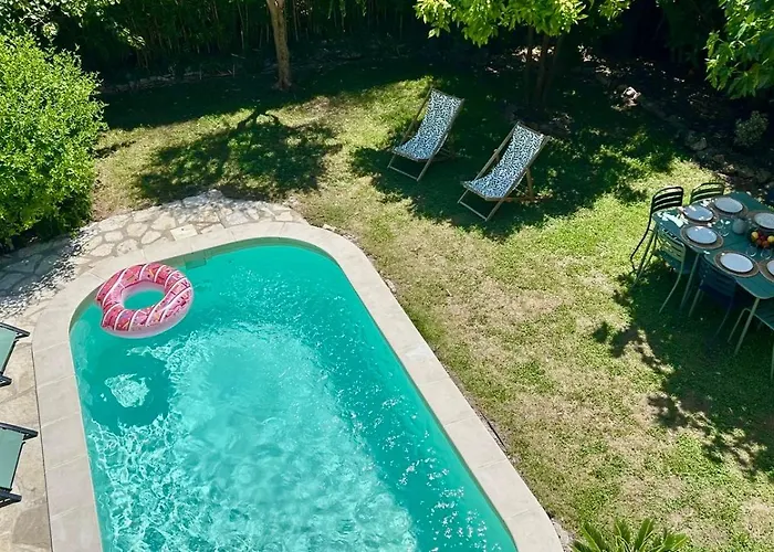 C8 - Lovely House 4 Bdr - Pool, Ac, Garage & Wifi Cannes